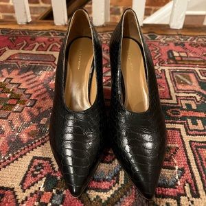 Dries Van Noten Snakeskin Heels